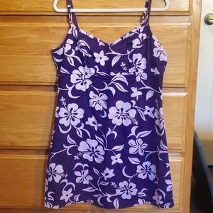 Purple Hawaiian Dress